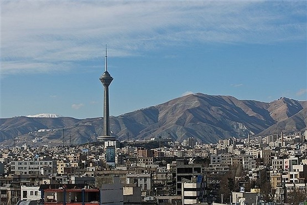 شاخص کیفیت هوا و وضعیت «نارنجی» ۱۱ ایستگاه سنجش کیفیت هوای تهران