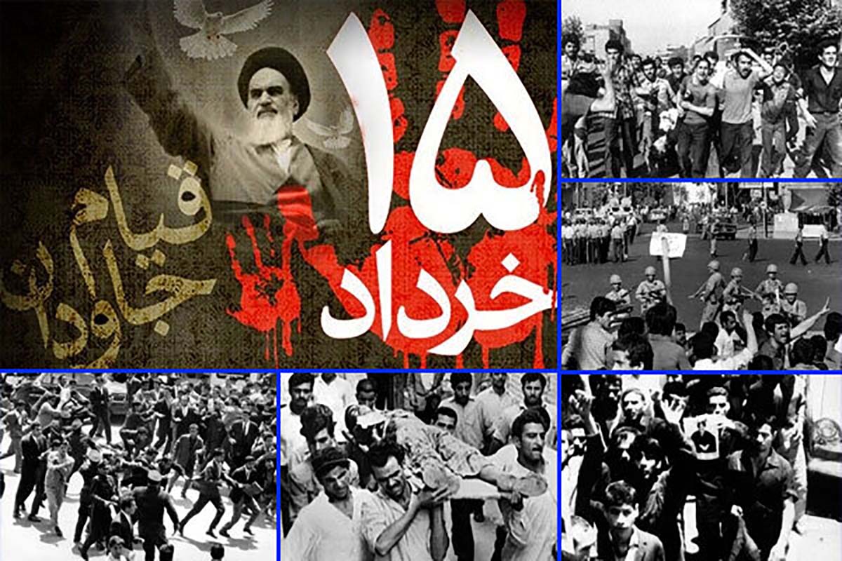به ثمر نشستن قیام 15 خرداد / قیام و حماسه مردمی / رهبری