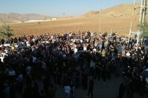 چهلم مهسا امینی در سقز